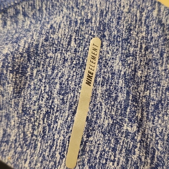 Nike Element Dri-Fit Blue Quarter-Zip Pullover - Picture 6 of 7